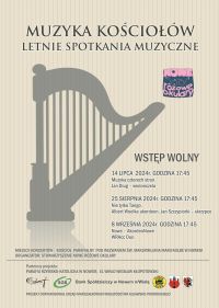 Plakat Muzyka Kościołów